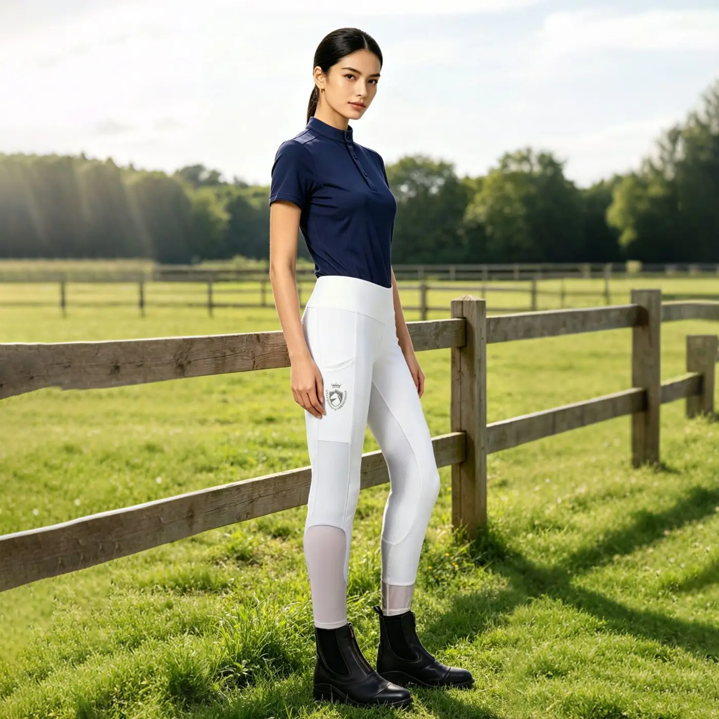 

Equestrian Breeches, Full Silicone High-elasticity Breathable Riding Pants, Equestrian Supplies, And Tack