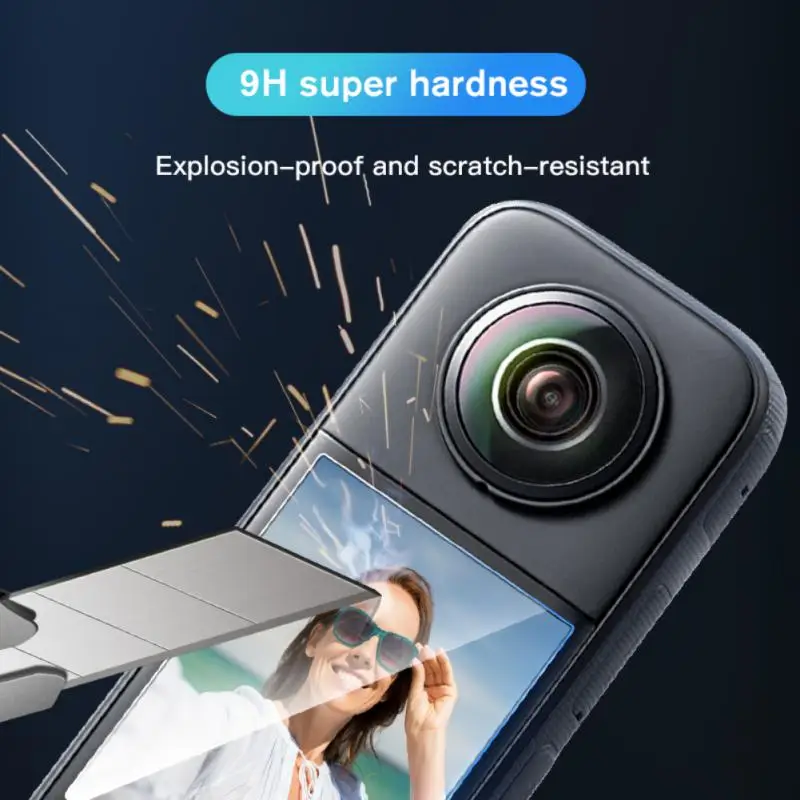 1 шт. Защитная пленка для панорамной камеры Insta360 X3, защитная пленка от царапин для Insta360 One, аксессуары для экшн-камеры