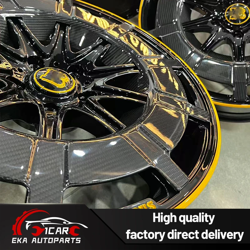 Rocket Ultralight Forged Carbon Wheel For G-Wagon Dry Carbon Forged Alloy Luxury G900 Wheel Exclusive Pattern B Style Rocket 900