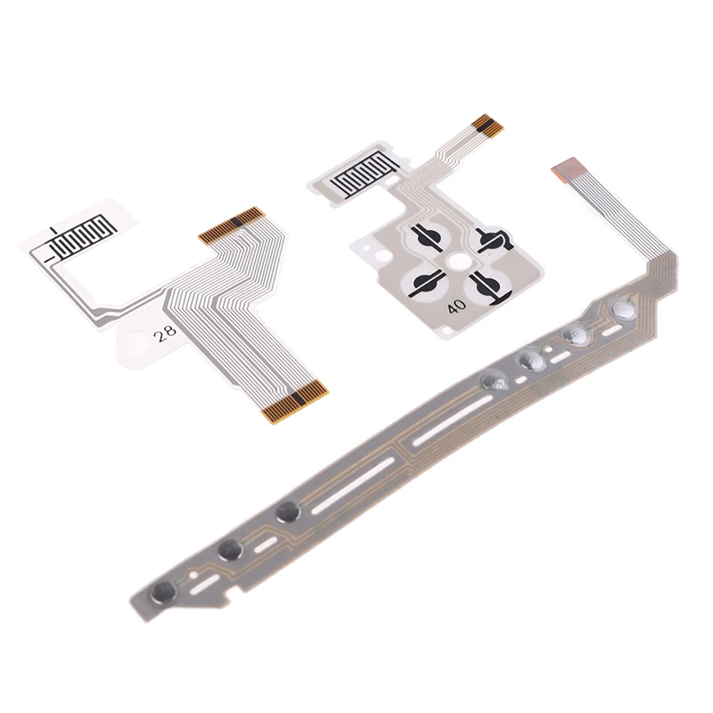 Cltgxdd เปลี่ยนทิศทางปุ่มข้ามซ้ายและขวาปริมาณคีย์บอร์ดสำหรับ PSP 1000 / PSP 1004 1001 1008 Conductive fil