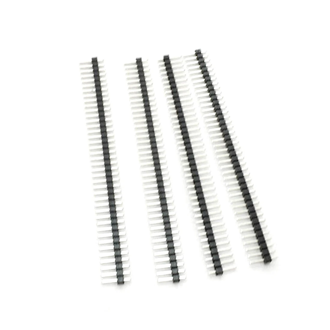 100pcs Single Row Needle 1x40p 40Pin 2.54mm Pitch Straight Male Pin Header 11mm Long Wholesale