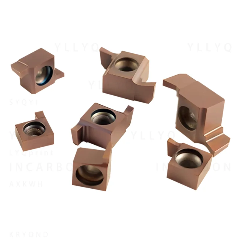 5PCS CNC Small Bore Inner Groove Turning Tool Insert hole Shallow Snap Spring Boring Tool Grain 6-7-8-9GR Circular Groove