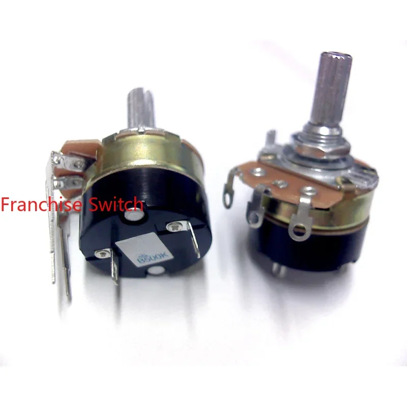 

10PCS 138 With Switching Potentiometer 500K For Dimming Speed Control