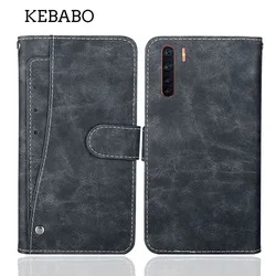 Leather Wallet OPPO A91 Case 6.4
