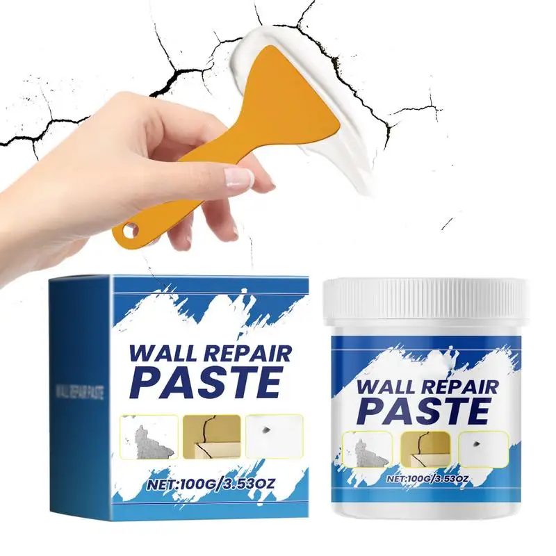 Professional Repair Paste Wall Paste Painting Multipurpose Wall Putty Repair Holes Odorless Drywall Patch Repair Ceramic Glaze