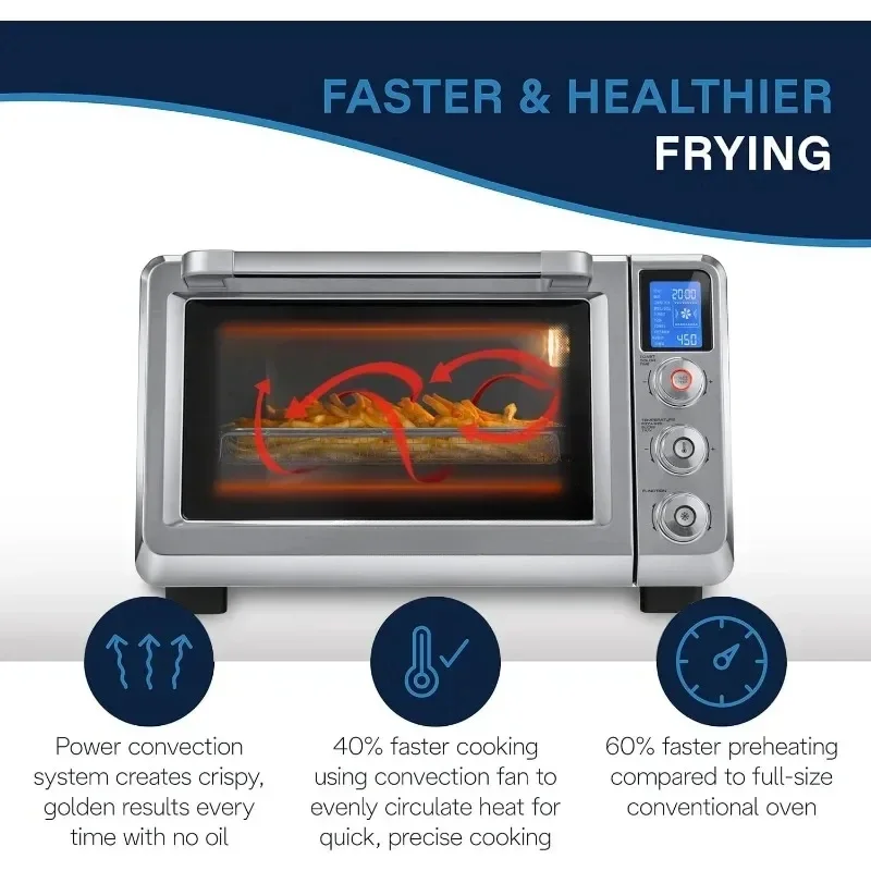 De'Longhi Cyfrowa frytkownica powietrzna Urządzenia kuchenne True Convection Toster Piekarnik Urządzenia kuchenne