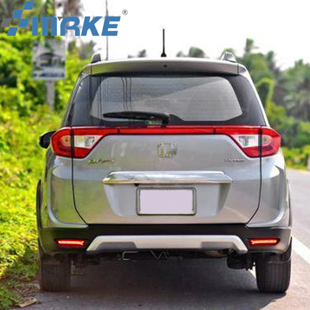 Светодиодный автомобильный аксессуар DRL, задний фонарь для Honda BRV BR-V2015-2019 CRV 2007-2009 Mobilio 2016-2017 City 2012-2014, фонарь заднего бампера