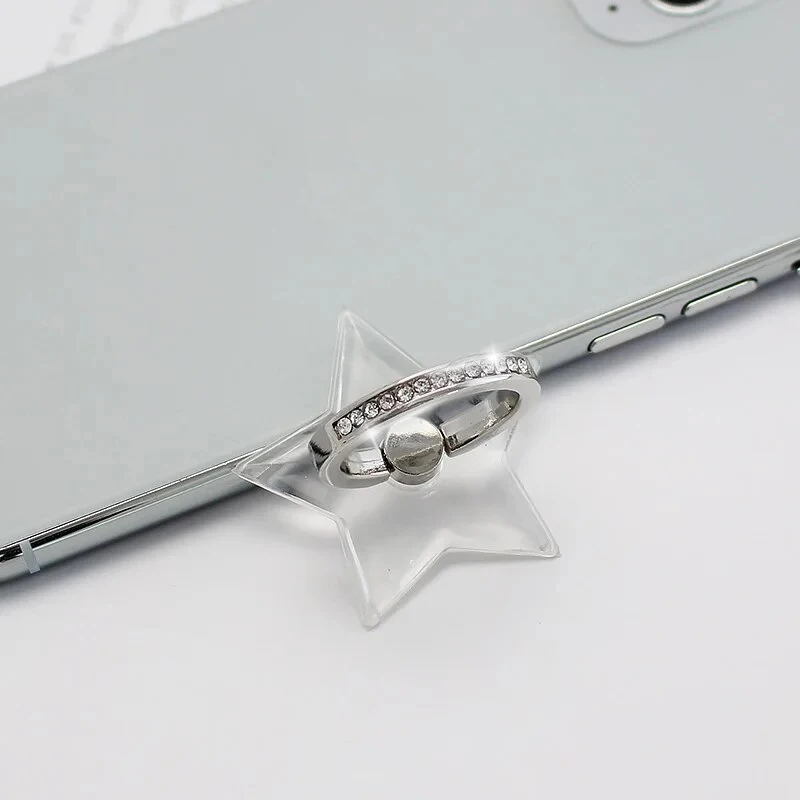 Universal Transparent Finger Ring Handy Smartphone Ständer Halter Für iPhone 12 Xiaomi Samsung Smart Telefon Auto Halterung Ständer – Detail 9