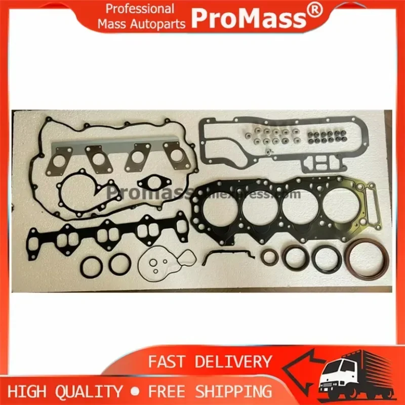 

Новый полный комплект прокладок двигателя WL WLT для Endeavour/Ranger Mazda B2500 2.5D 2.5TD 2499CC 1999-8ASX-10-271 50163000