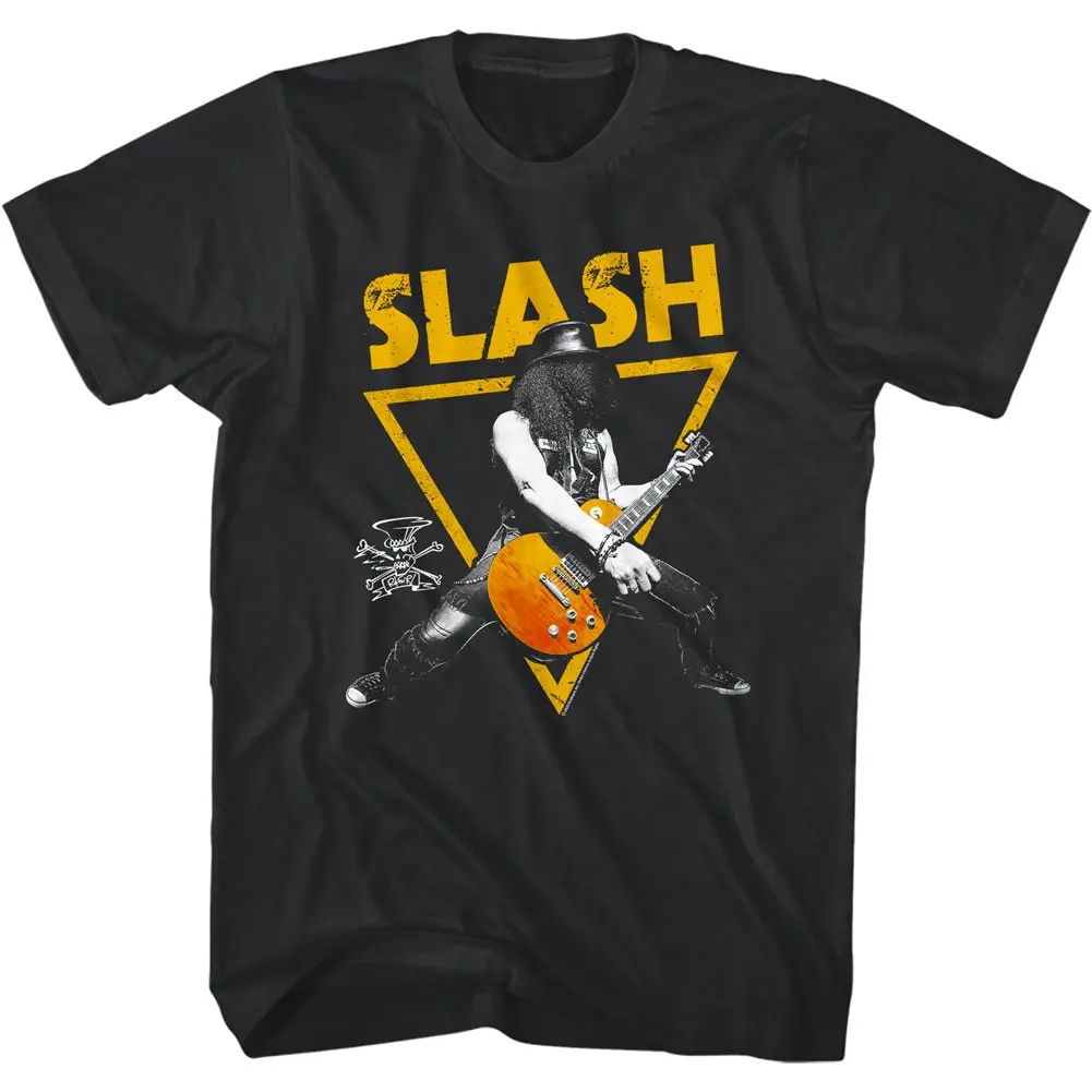 Slash Signature Gold Men's T Shirt Adult