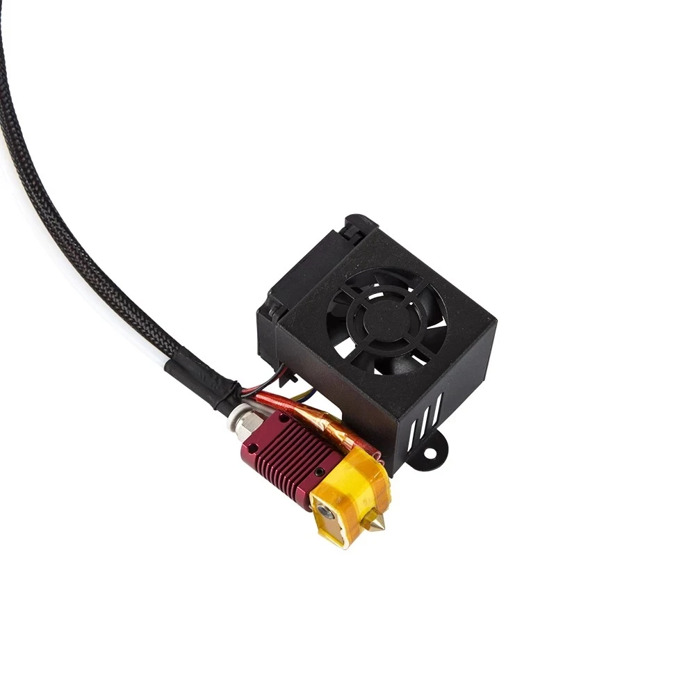 Creality 3D用の完全に組み立てられた押出機キット,CR-10ホットエンドアセンブリ,完全なノズル,3つのファンカバー,CR-10S