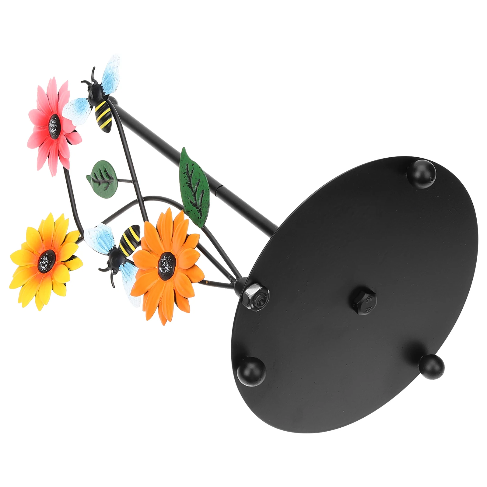 

Iron Paper Towel Holder Retro Kitchen Decor Sunflower Design Heavy Duty Stand Tissue Rack Countertop Accessories Farmhouse Style