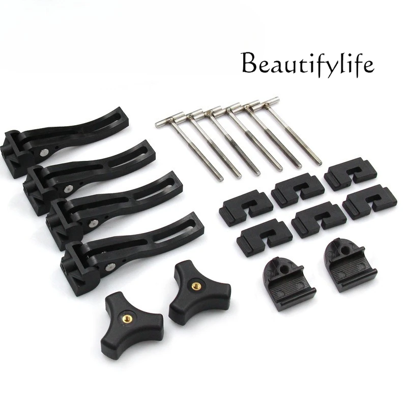 

Hard Triple-Folded and Quad-Folded Truck Bed Cover Replacement and Accessories Parts Kit Includes Nuts T-Bolts