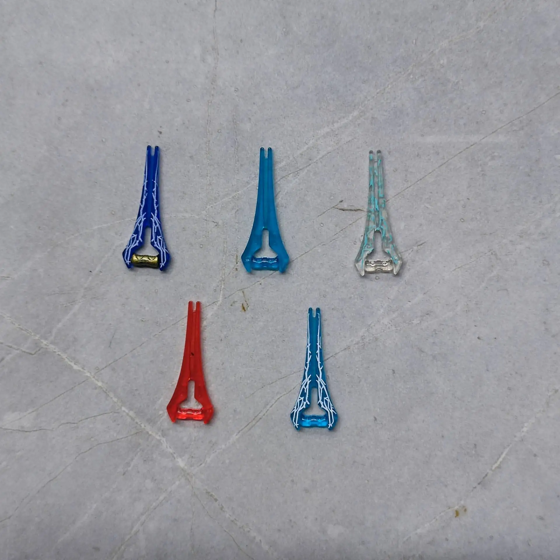 Lotto di Mega Armi Spada a lama leggera per figura Mini Bloks