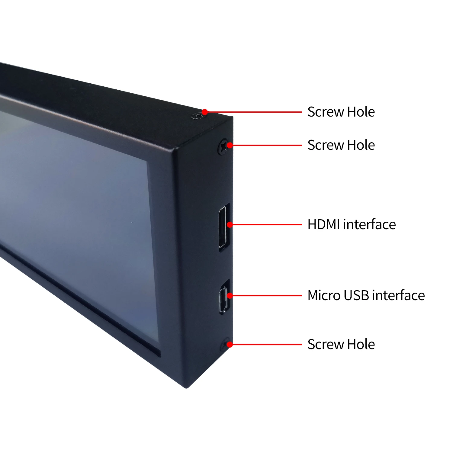 Imagem -05 - Exibição de Barra com Placa de Motorista Tela Lcd Tft Hdmi-mipi 40 Pinos para Automotivo Alta Qualidade 8.8 Polegada 480x1920