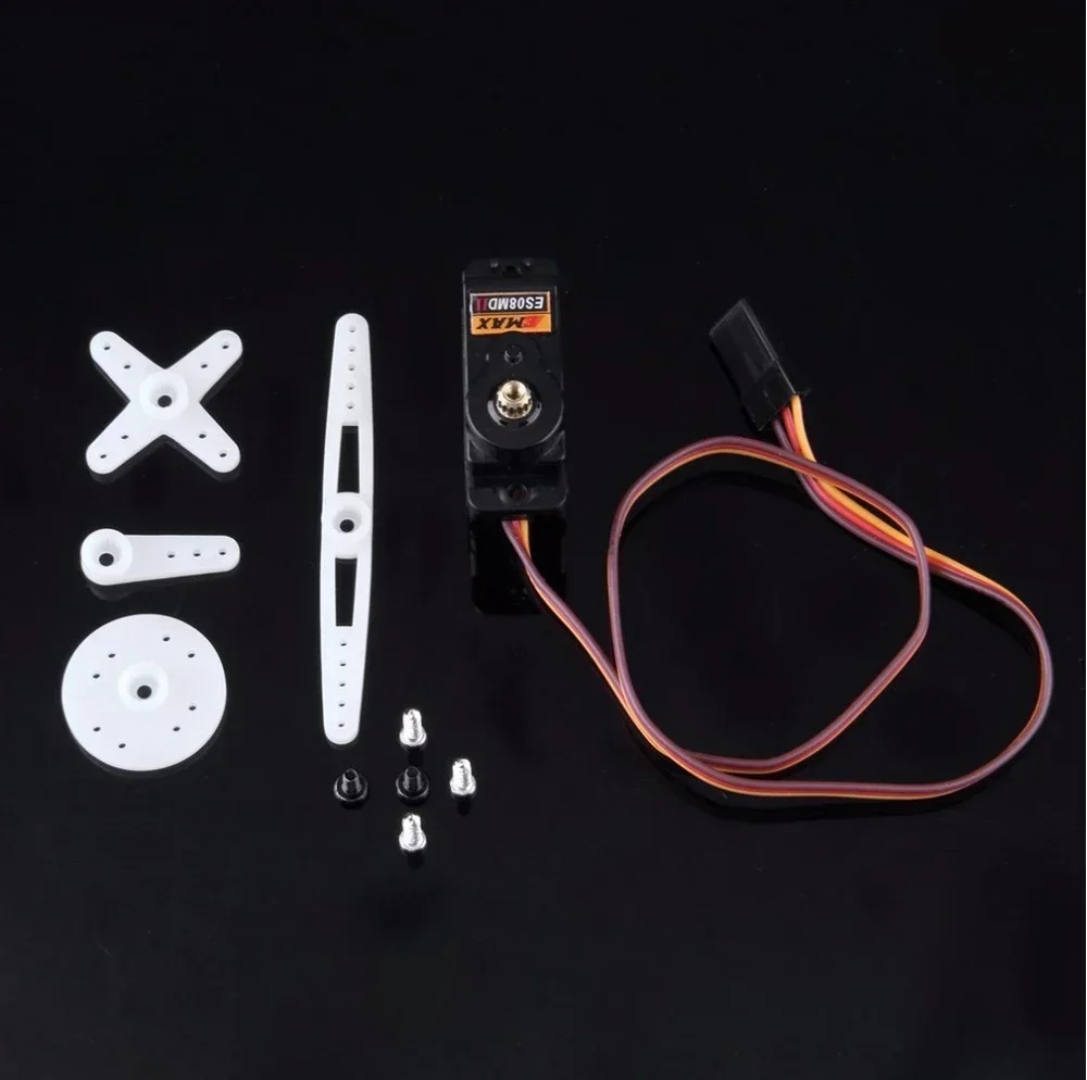 2026 EMAX ES08MDII ES08MD II Metallgetriebe Digital Servo – besser als SG90 ES08A ES08MA MG90S – für TREX 450 Helikopter, Flugzeuge, RC-Roboter – Detail 3