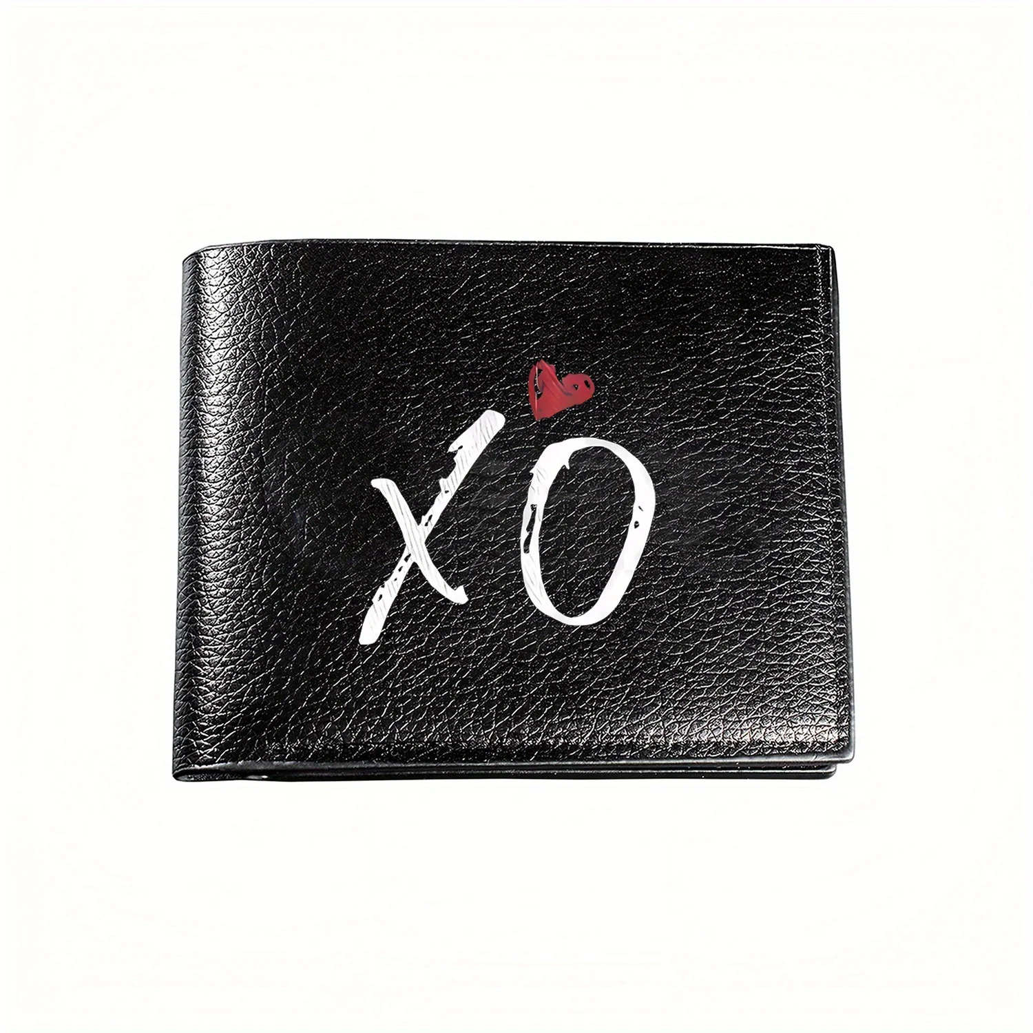 

XO Hugs Kisses Love Кошелек с романтическим графическим принтом Деловой мужской повседневный элегантный простой практичный качественный стильный рождественский подарок P