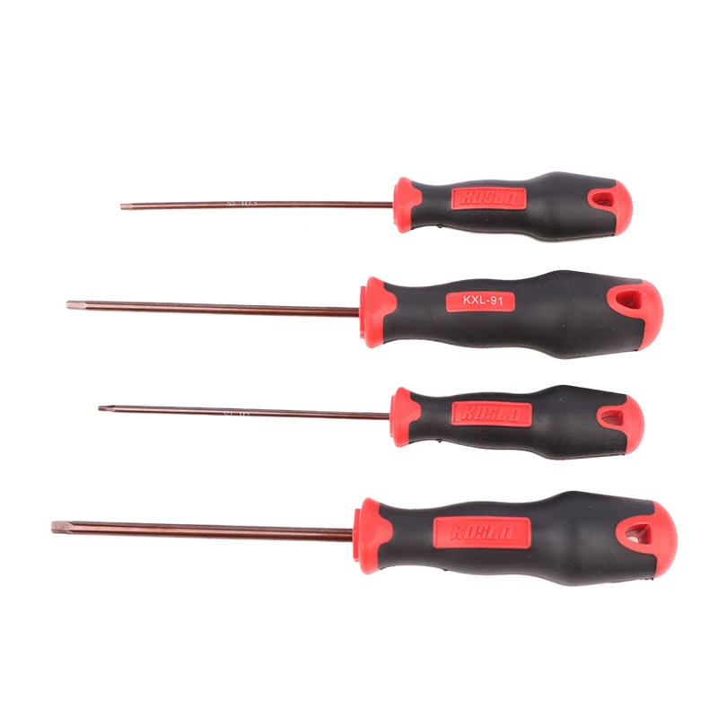 1Pc Internal Hexagonal Screwdriver Small Wrench Hexagonal Star Set Tool Extended Straight Shank Hexagonal Edge Bicycle