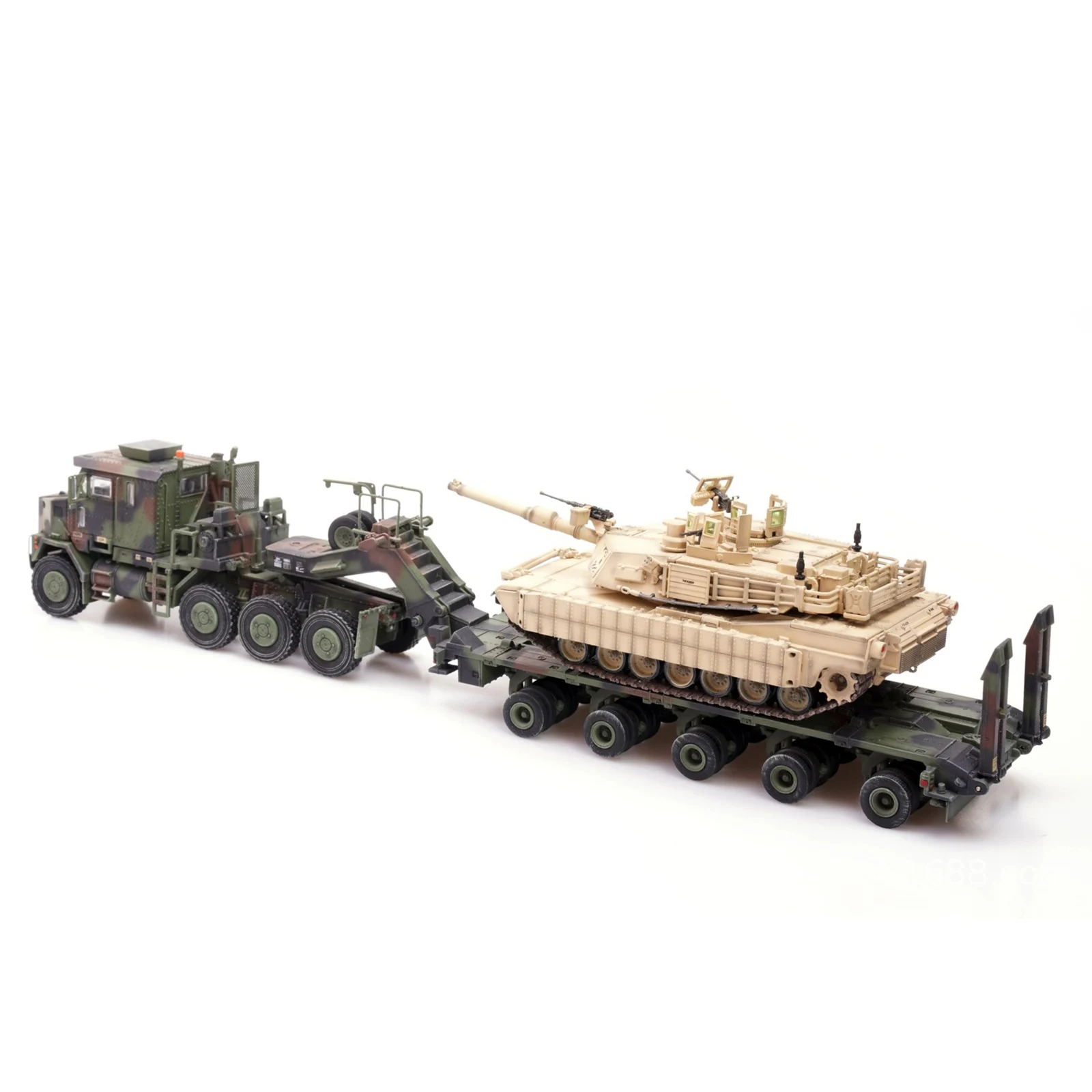 1:72 M1070 Oshkosh Alloy Tank Model NATO Tricolor Truck Boys Best Gift Collection Decoration Display Birthday Gift