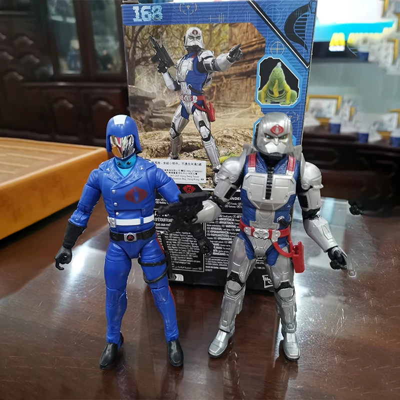 ใหม่แกะกล่อง จี.ไอ. โจ ไพพ์ เรนช์ ผู้บัญชาการหน้ากาก ร้อยโทแบรด ของตกแต่งตั้งโต๊ะ โมเดลของสะสม ของเล่น ของขวัญ