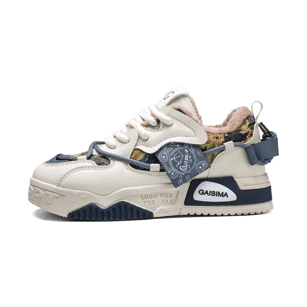 

New winter Men's Shoes Men High Top Platform Sneakers for Men Trend Design Skateboard Shoes Sneaker Zapatillas Designer