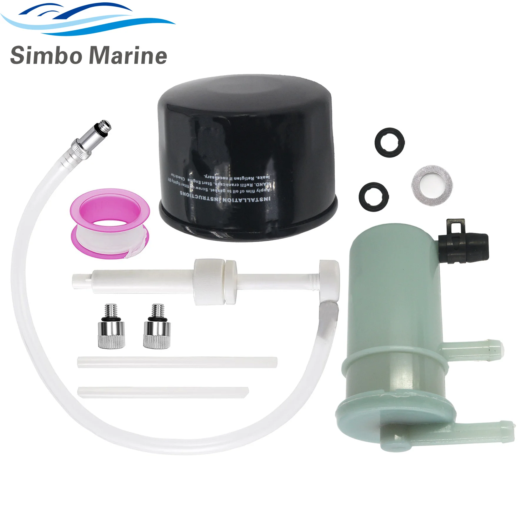 

Boat 100H Service Kit 8M0222304 Fits for Suzuki Outboard 4-Stroke 40 50 60 70 HP Motors Premium Quality 16510-87JL0 15410-87J30