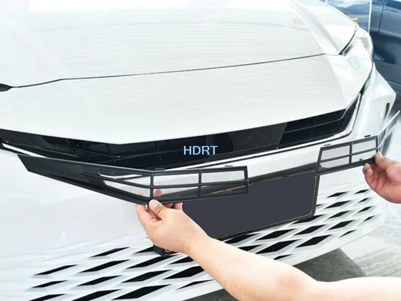 Accessories Exterior Sticker Car Styling Front Hood Grille Insert Anti Bug Net Insect Screen Mesh For Toyota Camry 9th 2024 +