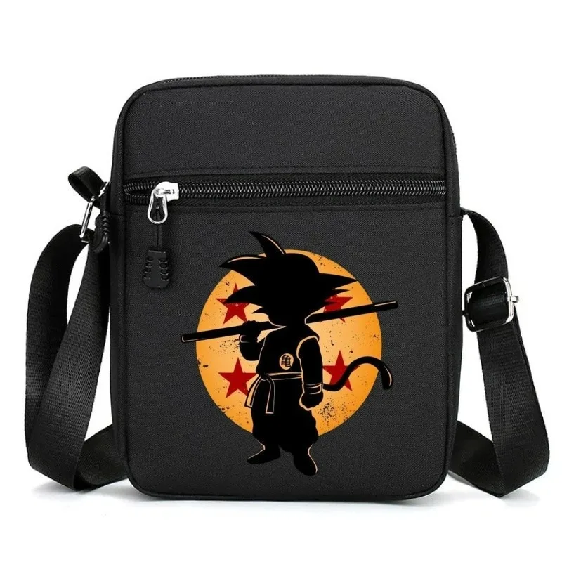 2024 Anime Dragon Ball Z Goku Shoulder Bag Cartoon Printing New Girls Boys Travel Fashion Accessory Storage Bag Birthday Gift