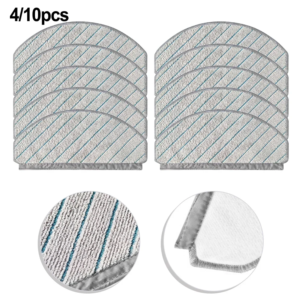 Easy Cleaning Solution with Microfiber Mop Cloth for ECOVACS For DEEBOT N20 N20 PLUS N20 PRO PLUS Vacuum Cleaner