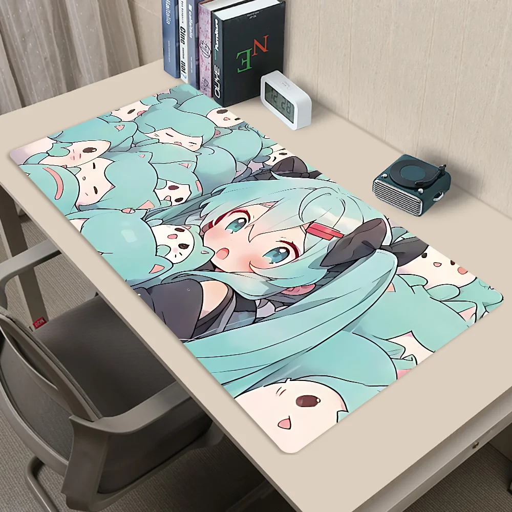 H-Hatsune M-Miku Mousepad Mousepad New Arrivals Large Gaming Mousepad L XL XXL Gamer Mouse Pad Size For Keyboards Mat