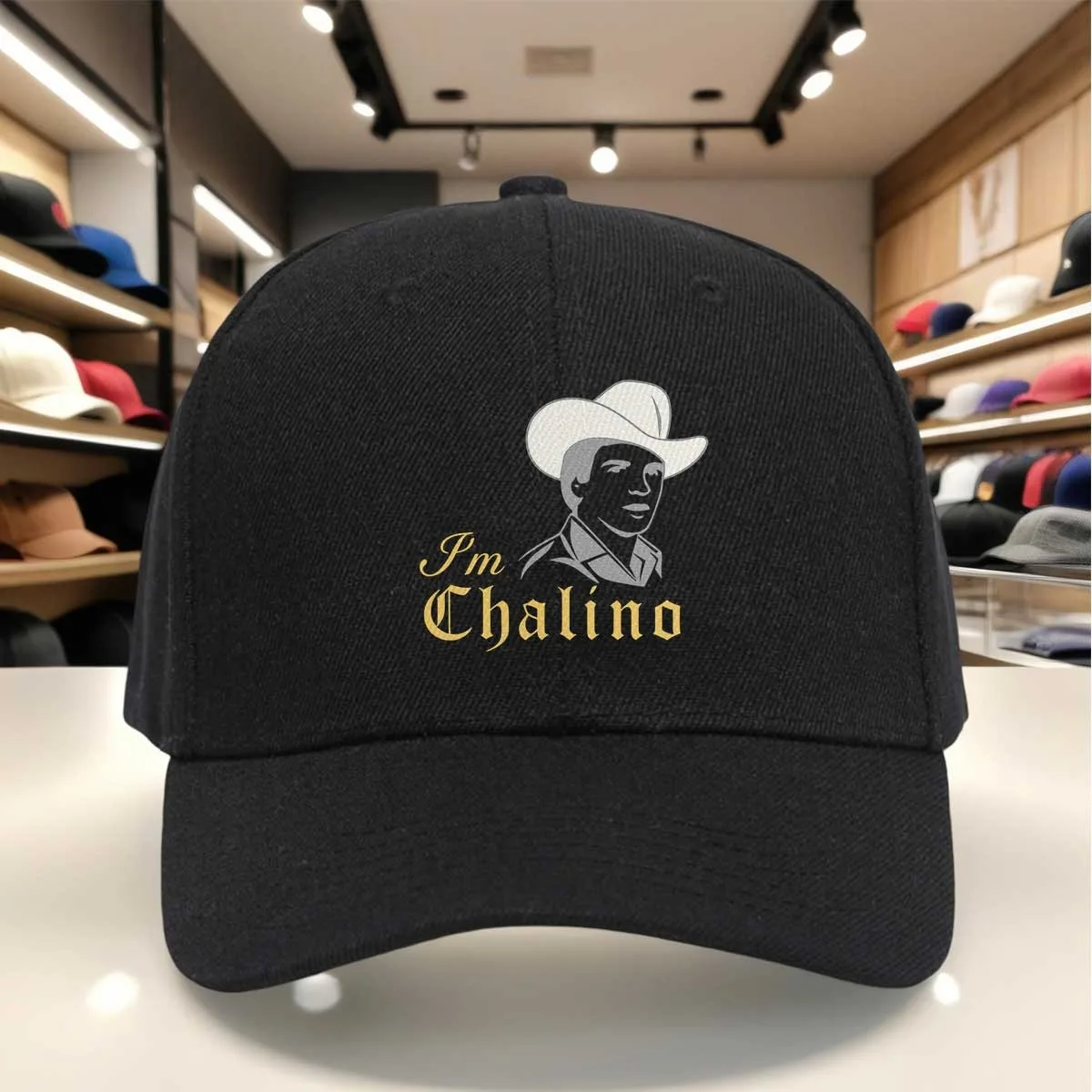 Gorra de Béisbol I'M Chalino, Diseño de Ícono de la Música Regional Mexicana, Gorra Ajustable Estilo Dad Hat