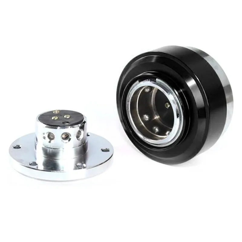 Steering wheel adapter, racing simulation steering wheel, raised steering wheel, quick-release base connector