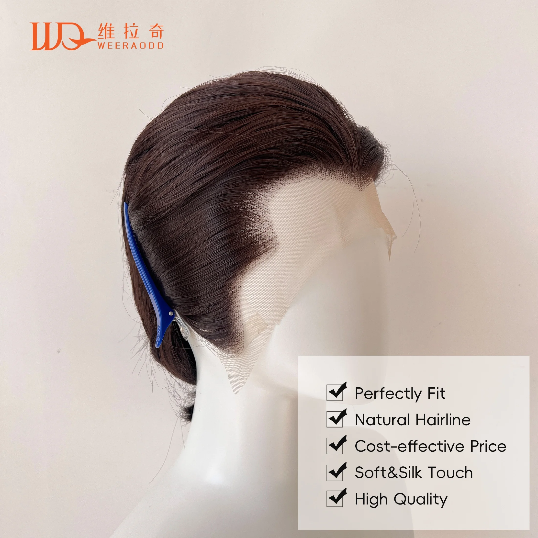 peluca-de-encaje-frontal-13x4-de-10-pulgadas-con-punta-de-viuda-castano-oscuro-cabello-sintetico-linea-de-cabello-natural-sin-pegamento-para-cosplay-unisex