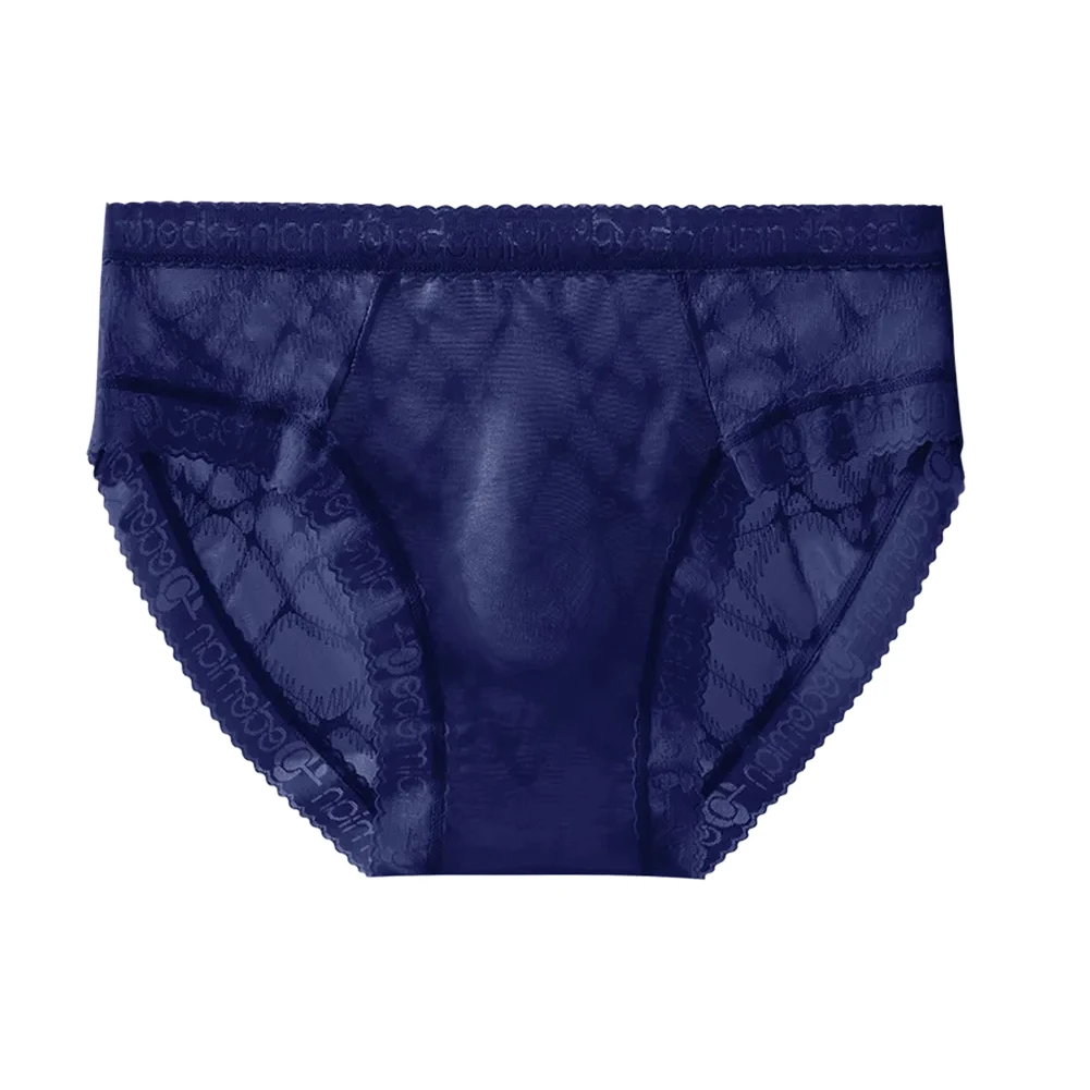 

Sexy Lace Briefs Breathable Pouch Comfort Fit Underwear L-2XL Size Breathable Sexy Pouch Underpants For Everyday Use