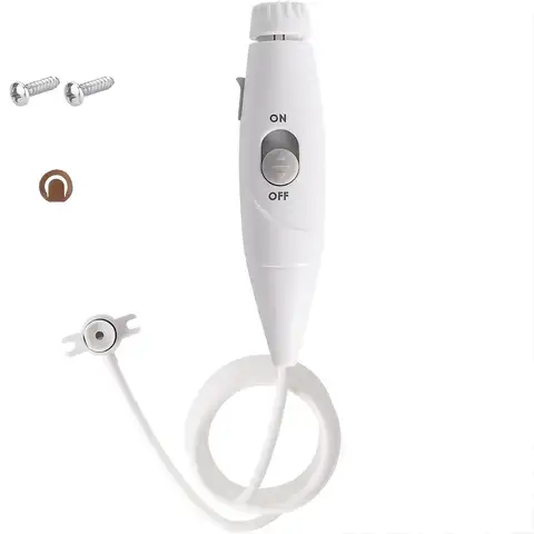 Replacement Hose and Handle Parts for Waterpik Water Flosser WP-660 WP-670 Series Oral Irrigator Accessories Slide Switch