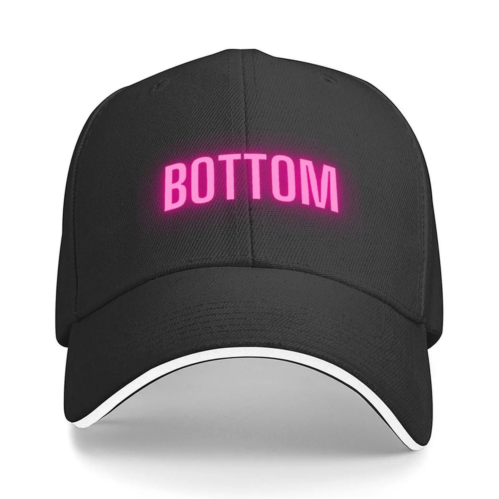 

Neon Pink Bottom - LGBT Baseball Cap Visor Hood New In The Hat Luxury man cap Women's Beach Outlet 2025 Men's