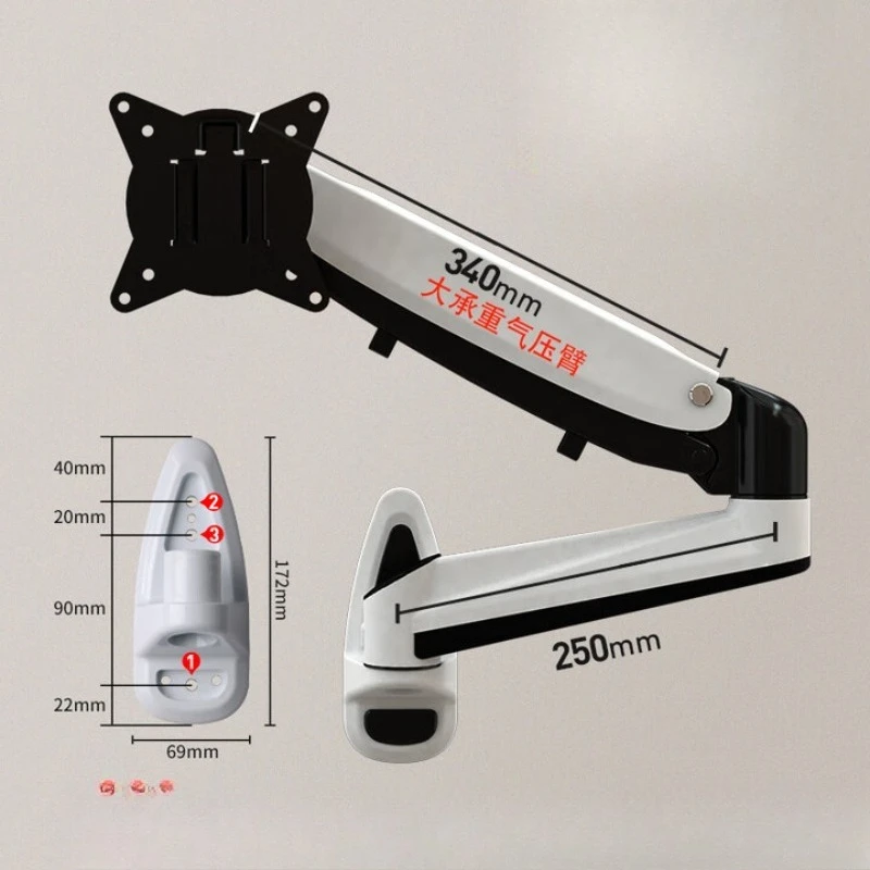مطابقة معدات التعليق على الحائط لقوس المراقبة الصناعية