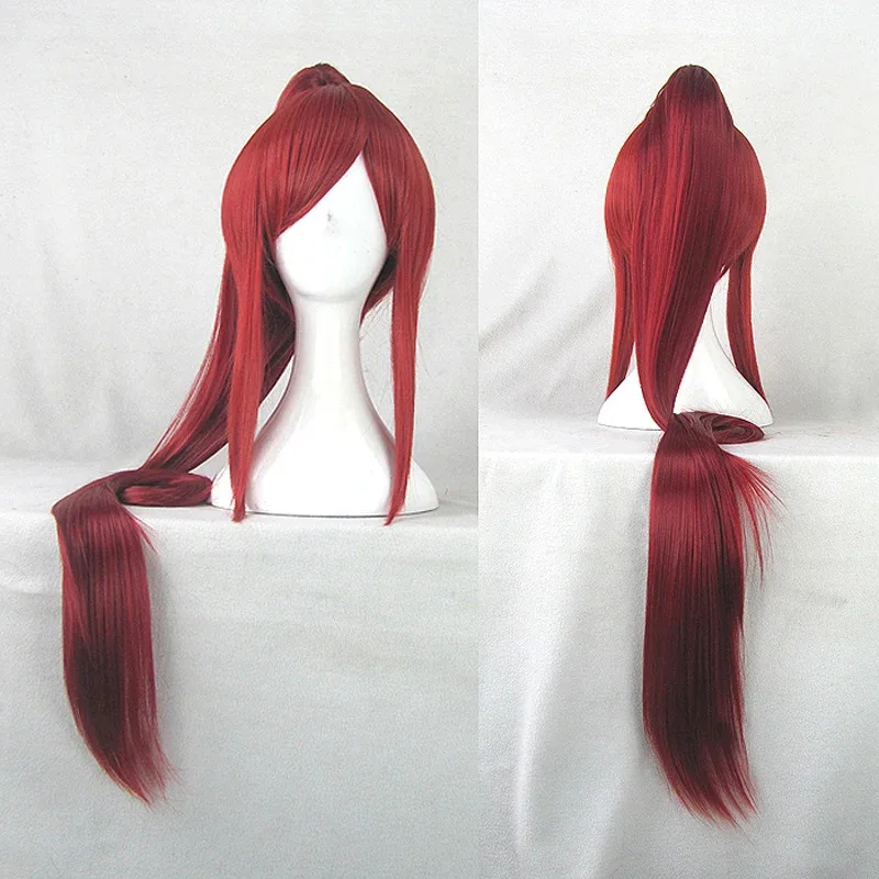 fairy-tail-erza-scarlet-100cm-long-deep-red-cosplay-wig-with-ponytail-wig-cap