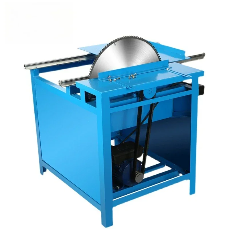 Woodworking push table saw circular saw round wood split board broken wood saw y