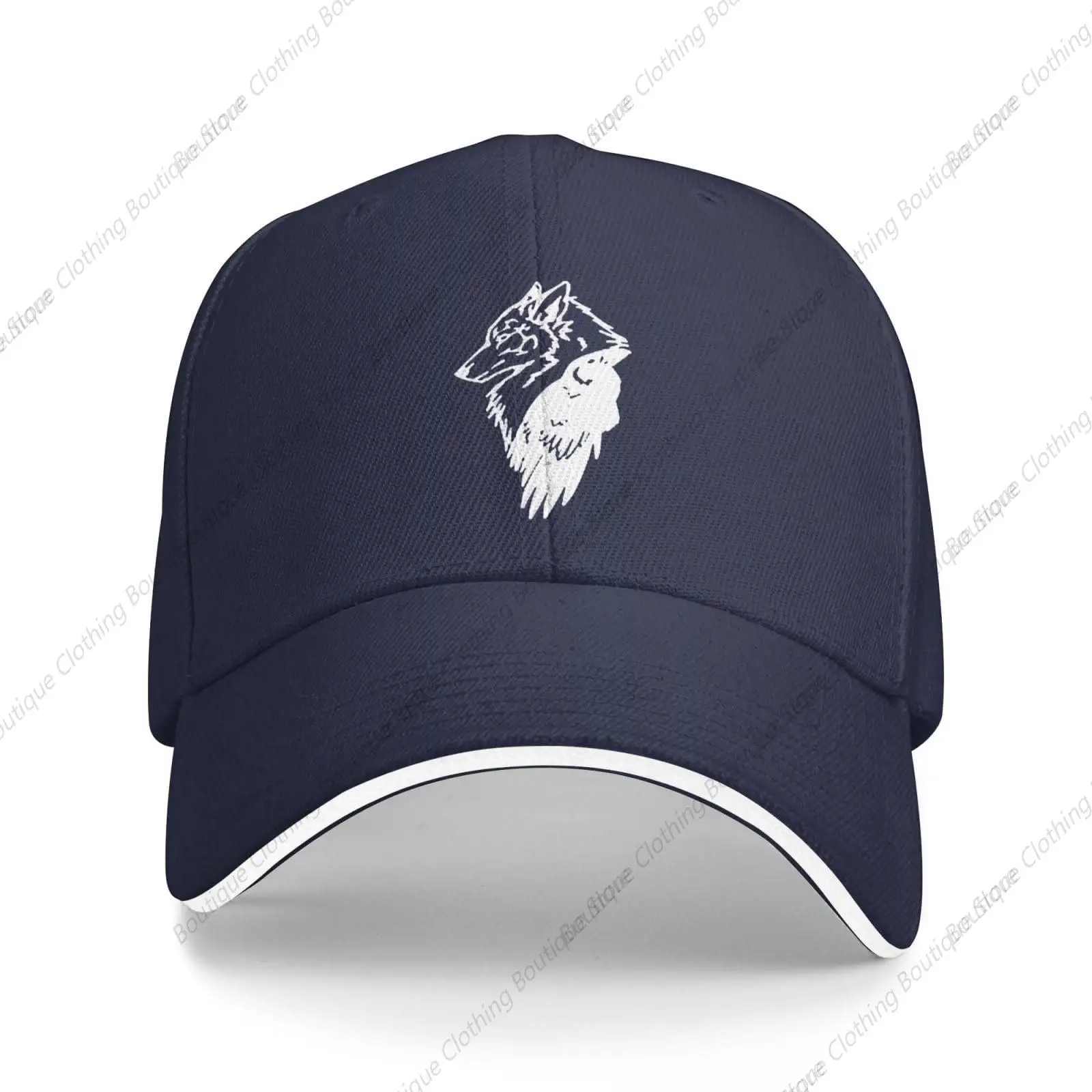 Viking Norse Wolf Unisex Vintage Washed Baseball Cap Adjustable Hat Trucker Outdoor Cowboy Men Women Dad Casual Classic Sports