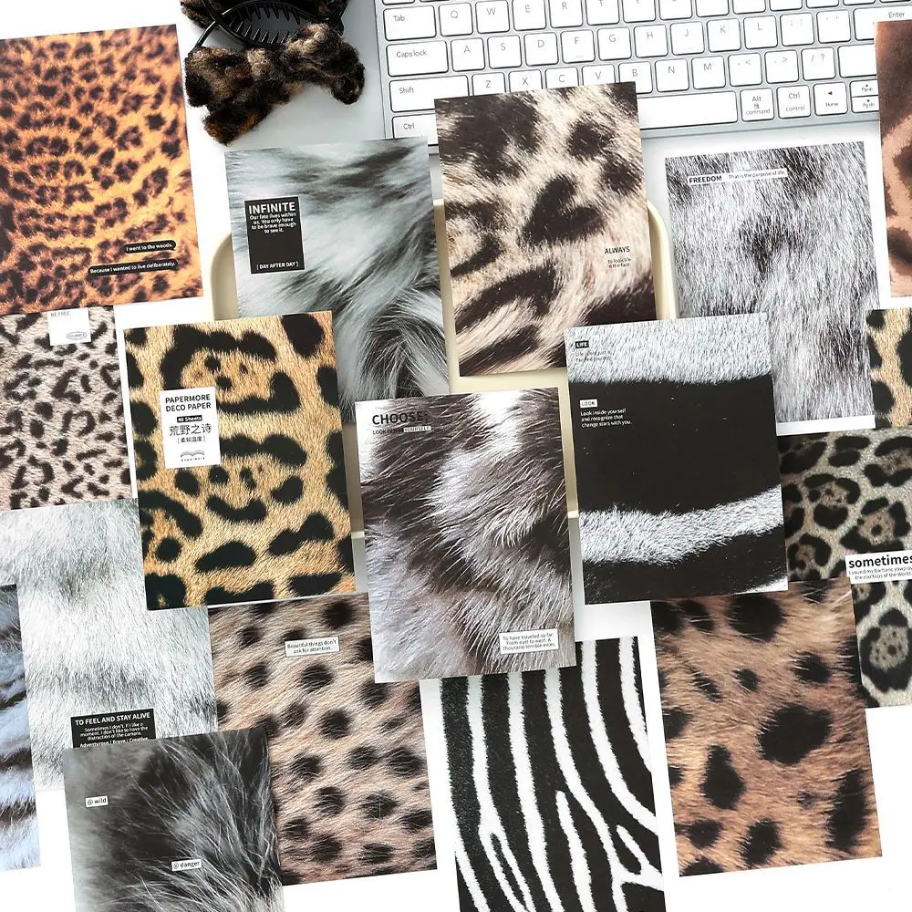 40sheets/lot Memo Pads Material Paper Soft Temperature Junk Journal Scrapbooking Cards Retro Background Decoration Paper