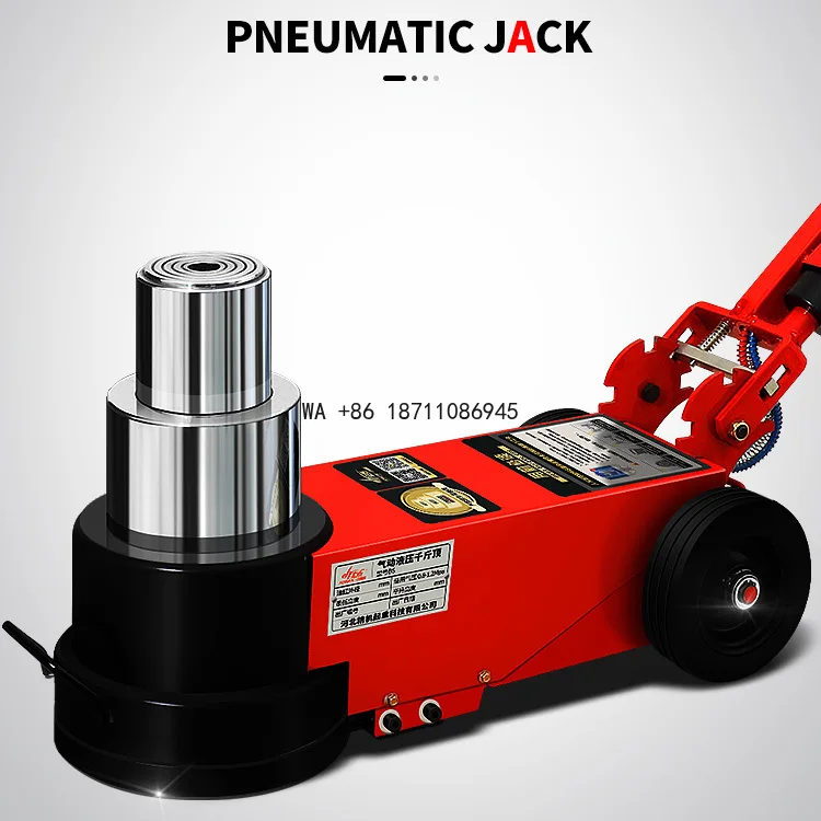 

Пневматический гидравлический напольный домкрат на 80 тонн для подъема грузовиков