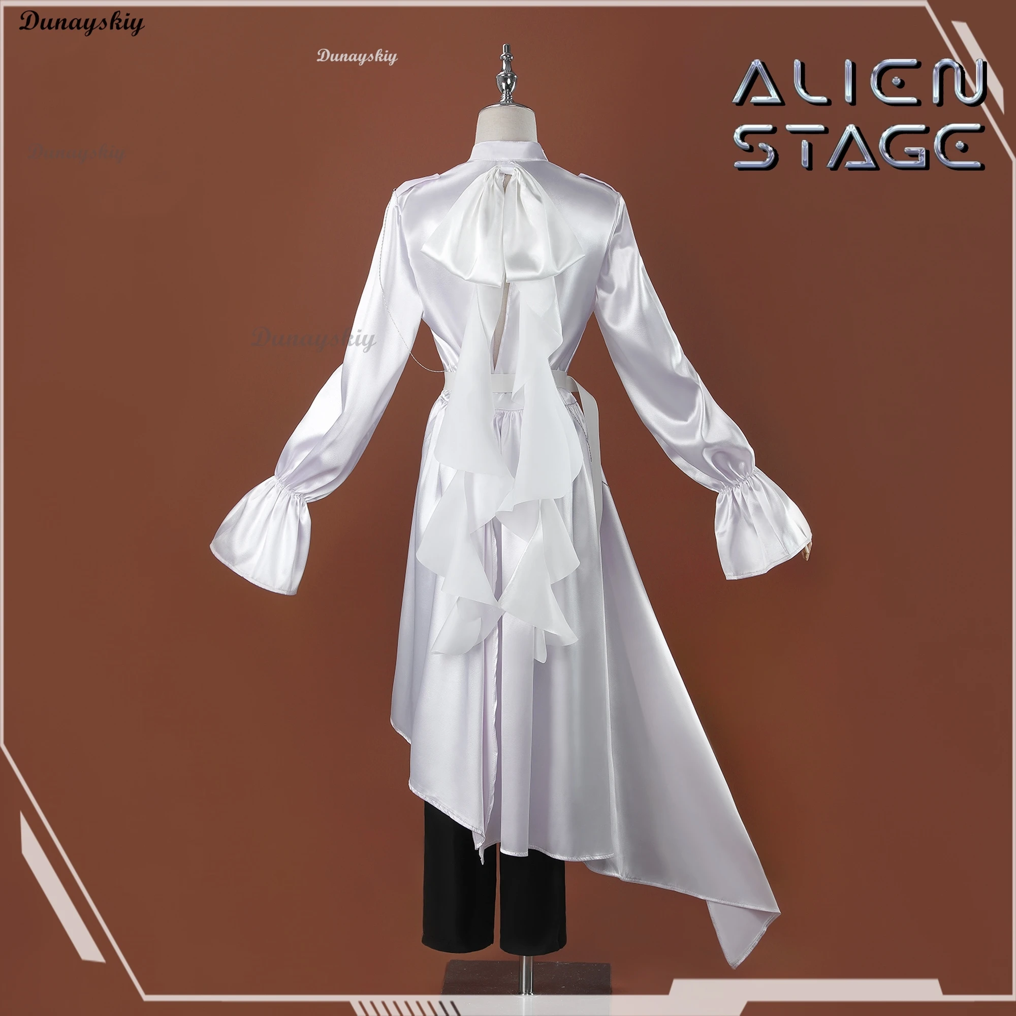 لوكا تأثيري الغريبة المرحلة زي شعر مستعار يتوهم ملابس الحفلات الذيل دعوى هالوين كرنفال الزي الرسمي احتل قلبي مخصص