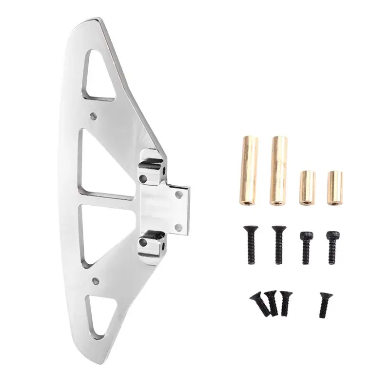 

【NEW USER EXCLUSIVE】Anti-Collision Front Wheel Set Kit For MJX 1/14 Scale RC Car 14301/14302 14303 14304- Silver Upgrades Access