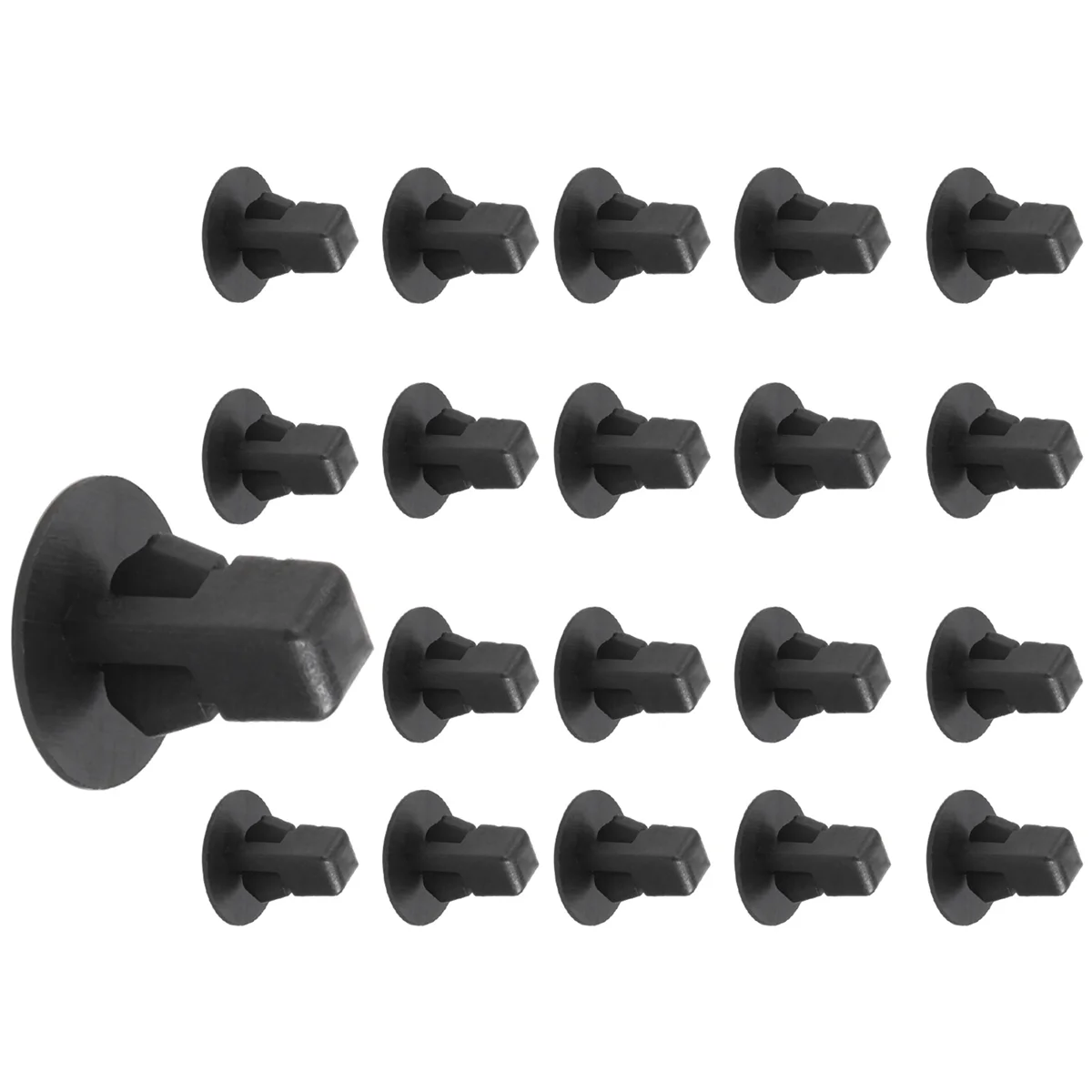 20pcs Liner Screw Grommet Fastener Rivet Push Clips Retainer for 4Runner Celica for Land Cruiser Previa Yaris Tercel Sienna