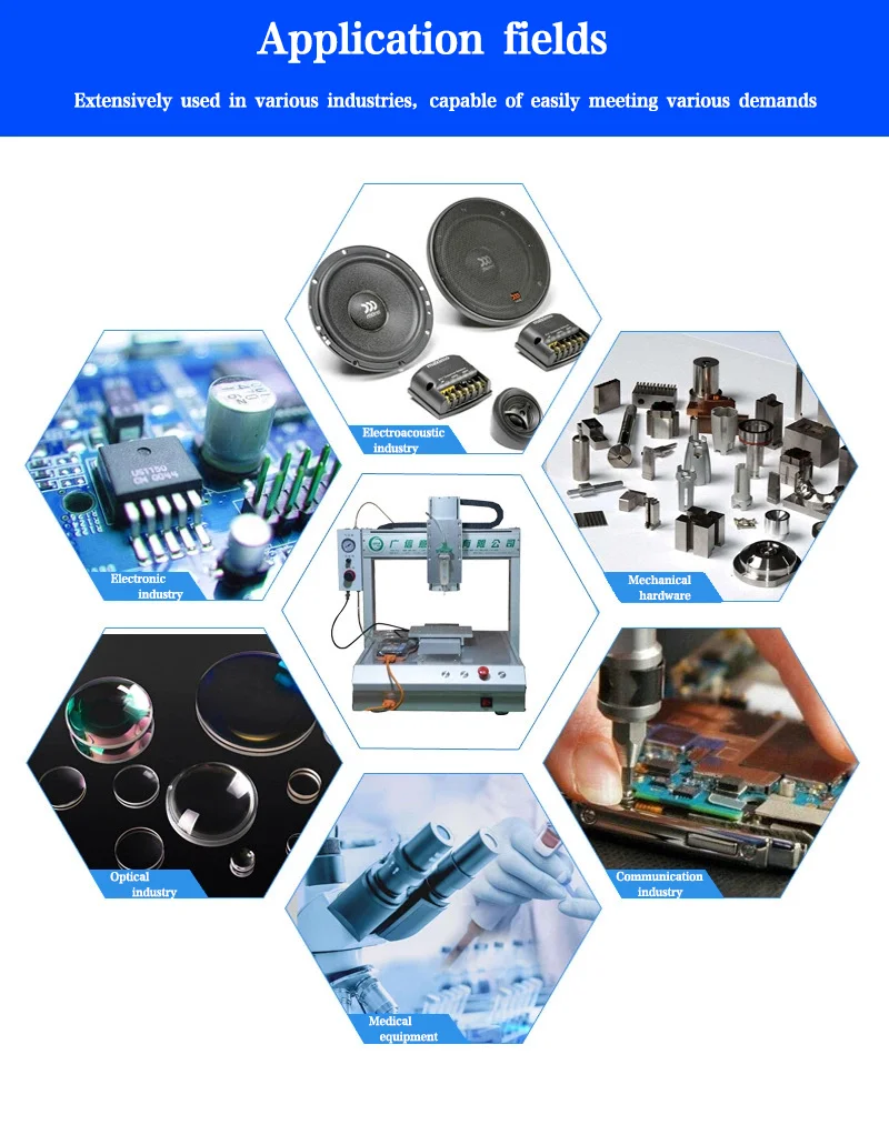 موزع الغراء روبوت عالي الكفاءة موزع أوتوماتيكي كامل مخصص آلة الغراء يسيح بالحرارة التلقائي