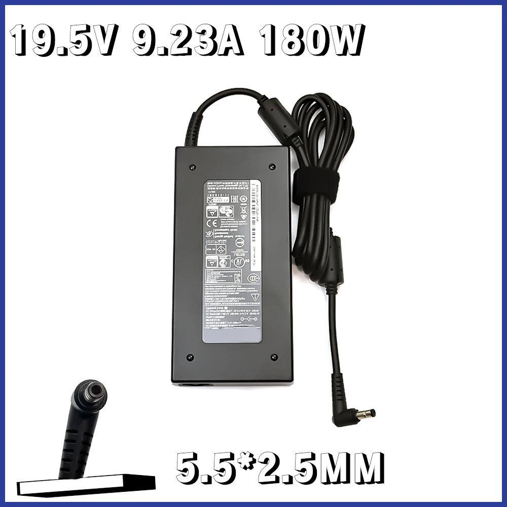 Zupełnie nowy zasilacz do laptopa MSI Chicony 19.5V 9.23A 180W A15-180P1A A17-180P4A ADP-180MB Power ChargerGS70 GE62 GS63 GS70 WS60