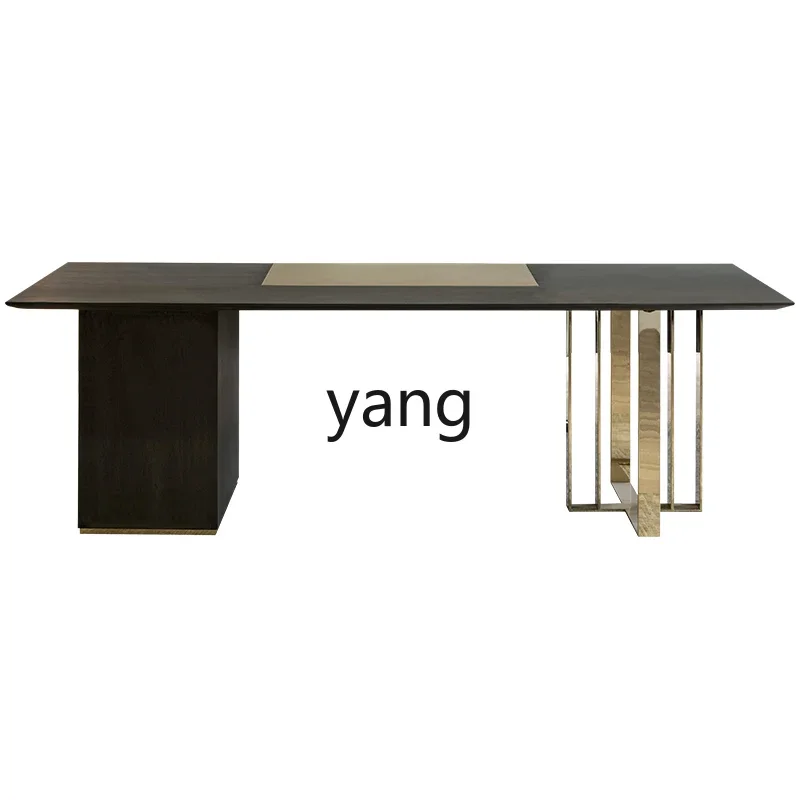 

CCL minimalist desk stainless steel computer desk home study desk