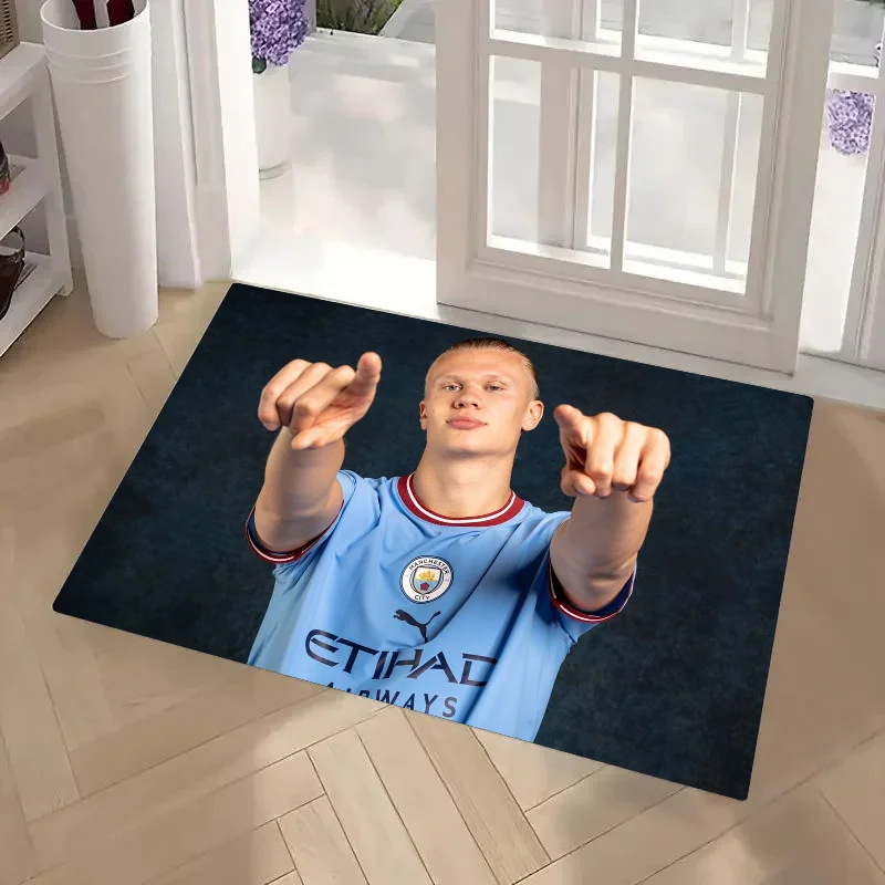 1pc Football F.Cs M-Manchesters C-Citys Absorbent Mats Anti-Slip Mats Home Decor Supplies Carpets Home Kitchen Floor Mats