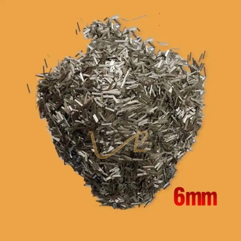 Chopped Basalt Fiber Strand Filament 6mm 12mm for Concrete Asphalt Highway Brake Materials 1kg